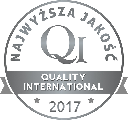 Najwyższa Jakość Quality International 2017.